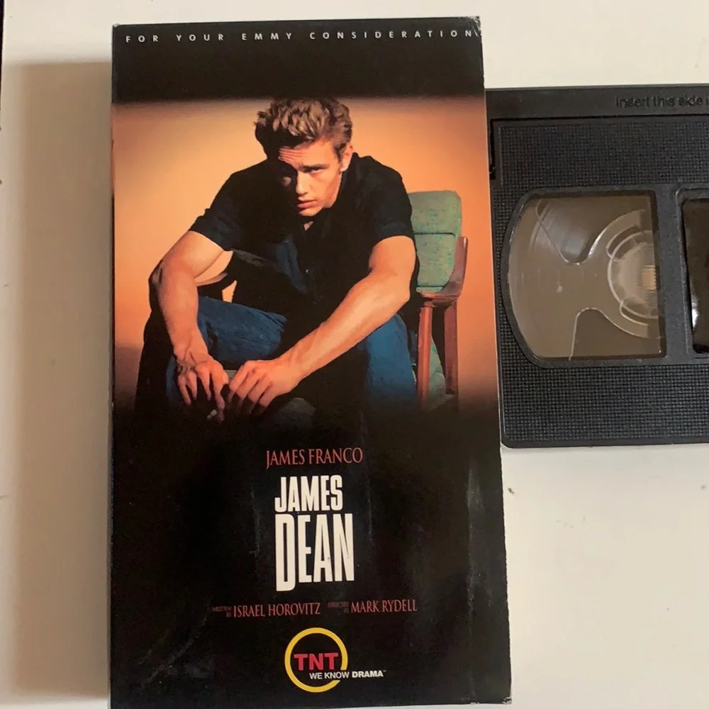 JAMES DEAN VHS. Pre viewed. PREMIER AUGUST 2001